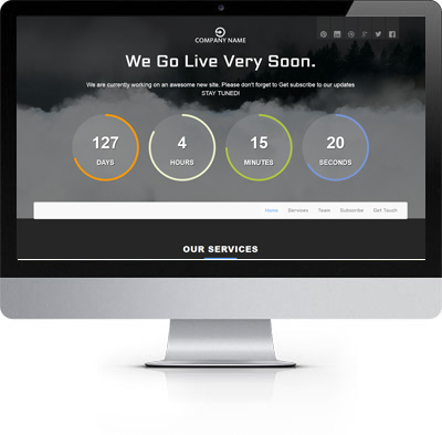 Canvas Timer Cloud Dark Background
